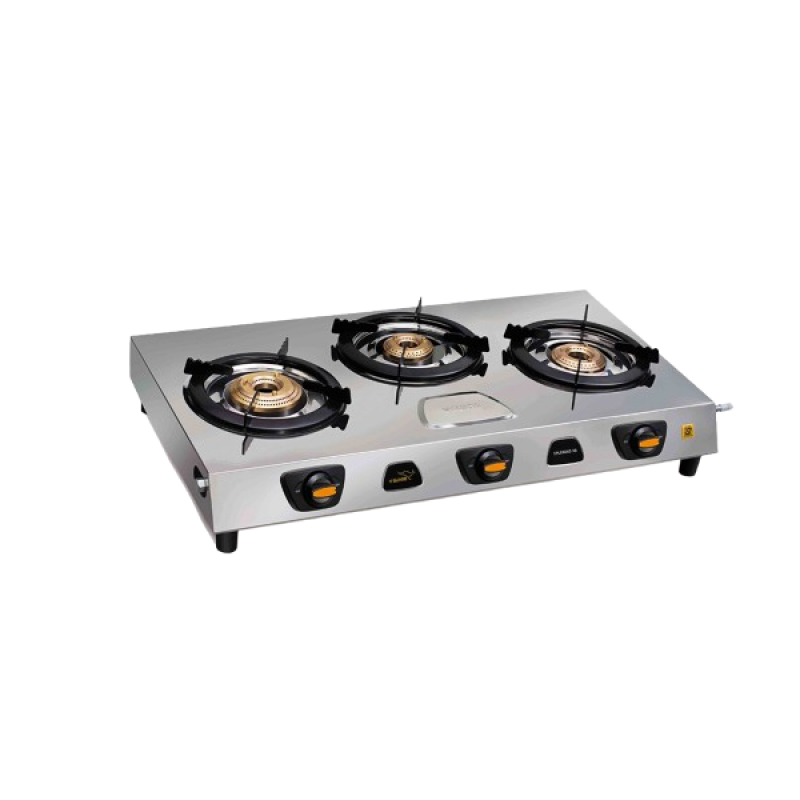 V-Guard Splendid Gas Stove | 3 Burner V-Guard Splendid Gas Stove | 3 Burner