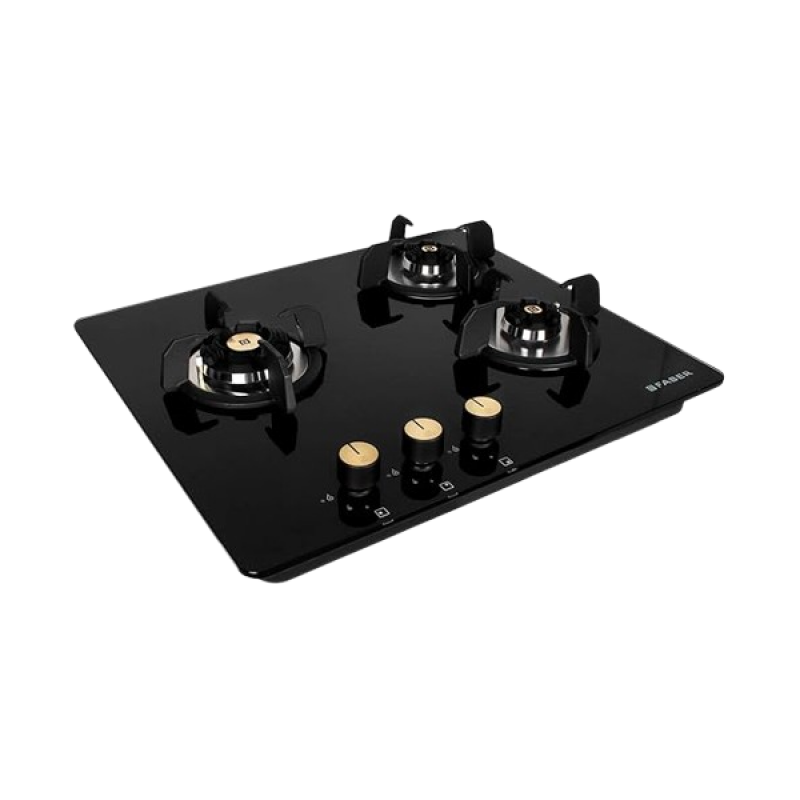 Faber Maxus HT603 CRS BR CI AI Glass Automatic Hob | 3 Burners | Black Faber Maxus HT603 CRS BR CI AI Glass Automatic Hob | 3 Burners | Black