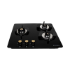 Faber Maxus HT603 CRS BR CI AI Glass Automatic Hob | 3 Burners | Black Faber Maxus HT603 CRS BR CI AI Glass Automatic Hob | 3 Burners | Black
