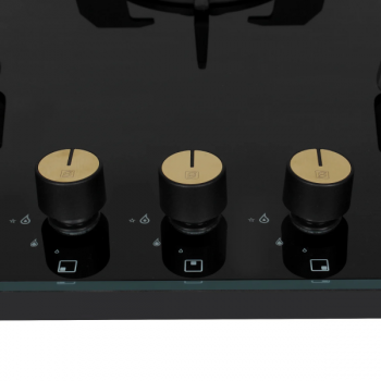 Faber MAXUS HT783 CRS BR CI AI Glass Top Automatic Hob | 3 Burner Faber MAXUS HT783 CRS BR CI AI Glass Top Automatic Hob | 3 Burner