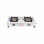 Preethi Blu Flame Fino Stainless Steel Manual Gas Stove | 2 Burners
