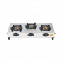 BAJAJ CX9 Stainless Steel Manual Gas Stove | 3 Burners