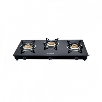 Impex Specta 3B Neo Manual Glasstop Gas Stove | 3 Burner