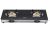 IMPEX ASPIRA 2B Glasstop Stainless Steel Manual Gas Stove | 2 Burner | Black IMPEX ASPIRA 2B Glasstop Stainless Steel Manual Gas Stove | 2 Burner | Black
