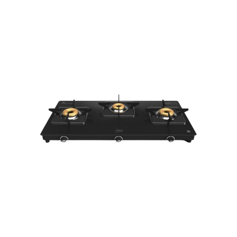 Impex Glasstop Glaze 3B Gas Stove | 3 Burner | Gas stove