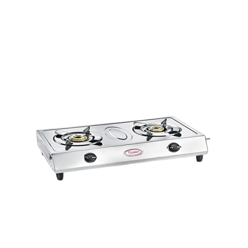 Prestige Agni Classic Manual Gas Stove | 2 Burners | Stainless Steel Prestige Agni Classic Manual Gas Stove | 2 Burners | Stainless Steel
