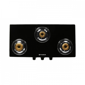 Faber Hob Glass Cooktop | Jumbo 3BB BK AI | 3 Burner | Black