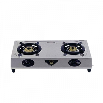 Butterfly Ace Stainless Steel Manual Gas Stove | 2 Burners