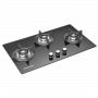 Pureflames Glasstop Automatic Hob 777N | 3 Burner | Black