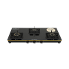 FABER Prince Plus Gas Stove | 3 Burner | Black