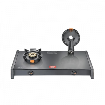 Prestige Svachh Glass Top Gas Stove | 2 Burner | Liftable Burner | GTSB 02