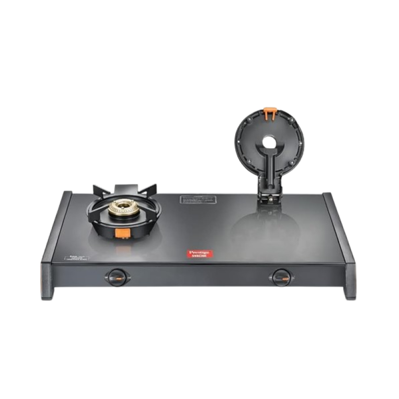 Prestige Svachh Glass Top Gas Stove | 2 Burner | Liftable Burner | GTSB 02 Prestige Svachh Glass Top Gas Stove | 2 Burner | Liftable Burner | GTSB 02