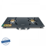 Impex AIRA 2B Frameless Glass top Gas Stove | 2 Burners