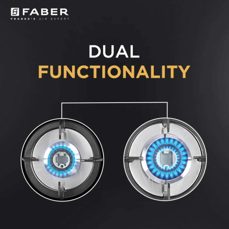 Faber Hob 3 Burner | Auto-Ignition | HOB SUPERIA HT903 BR AI Faber Hob 3 Burner | Auto-Ignition | HOB SUPERIA HT903 BR AI