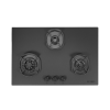 Faber Hob Della Series | 78 cm | 3 Burner | Black | DELLA HD 783 CI AI