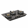 Vidiem Vogue Gas Cooktop | 3 Burner | Black