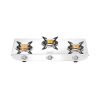 Vidiem Tusker Gas Stove | 3 Burner | Stainless Steel Manual | Silver Vidiem Tusker Gas Stove | 3 Burner | Stainless Steel Manual | Silver