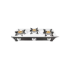 Vidiem VIVA SS PRO Stainless Steel Manual Gas Stove | 3 Burners
