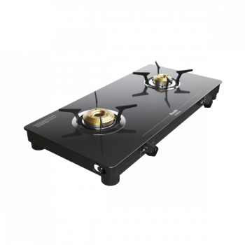 Preethi Luxe Pro 2 Burner Cooktop | Black Preethi Luxe Pro 2 Burner Cooktop | Black