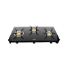 Preethi Luxe Pro Glass Top Gas Stove | 3 Burner | Black Preethi Luxe Pro Glass Top Gas Stove | 3 Burner | Black