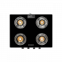 Faber Cooktop Spark 4BB BK Brass Manual Hob | 4 Burners | Black