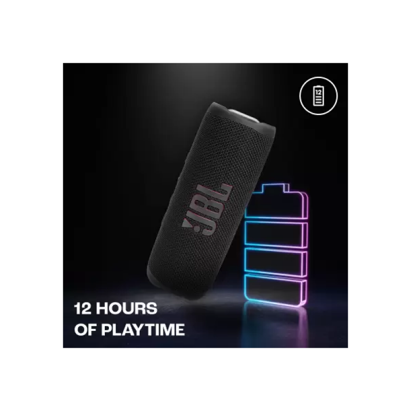 JBL Flip 6 Portable Bluetooth Speaker | 30 W | Black JBL Flip 6 Portable Bluetooth Speaker | 30 W | Black