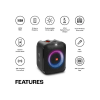 JBL PartyBox Encore Essential Music Synced Strobe Lightshow | PartyBox App 100 W Bluetooth Party Speaker | Black