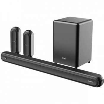 boAt Aavante Bar 3200D Bluetooth Soundbar | Dolby Audio | 350 W | Premium Black