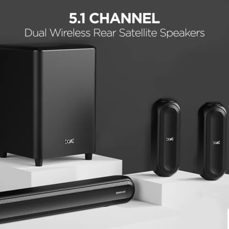 boAt Aavante Bar 3200D Bluetooth Soundbar | Dolby Audio | 350 W | Premium Black boAt Aavante Bar 3200D Bluetooth Soundbar | Dolby Audio | 350 W | Premium Black