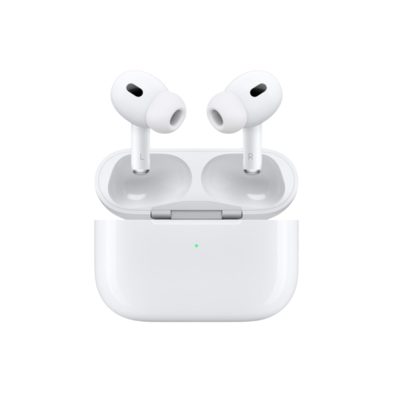 Apple AirPods Pro (2nd Generation) with MagSafe Case | USB‑C | White Apple AirPods Pro (2nd Generation) with MagSafe Case | USB‑C | White