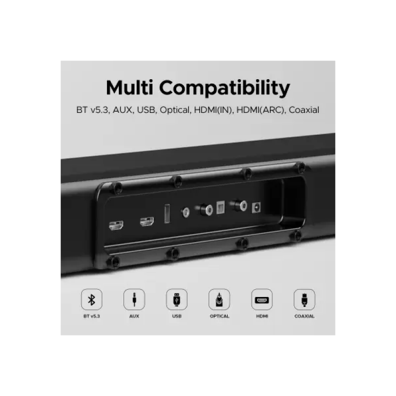 boAt Aavante Bar 4100DA Bluetooth Soundbar | 300 W | Premium Black boAt Aavante Bar 4100DA Bluetooth Soundbar | 300 W | Premium Black