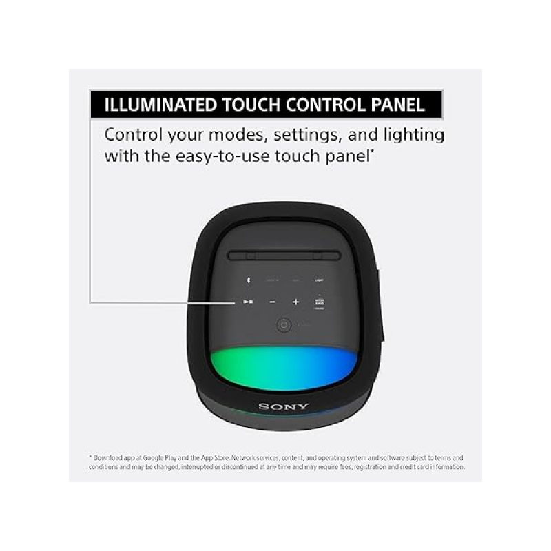 Sony Bluetooth Karaoke Party Speaker | Wireless Portable | Mega Bass | SRS-XV500 Sony Bluetooth Karaoke Party Speaker | Wireless Portable | Mega Bass | SRS-XV500