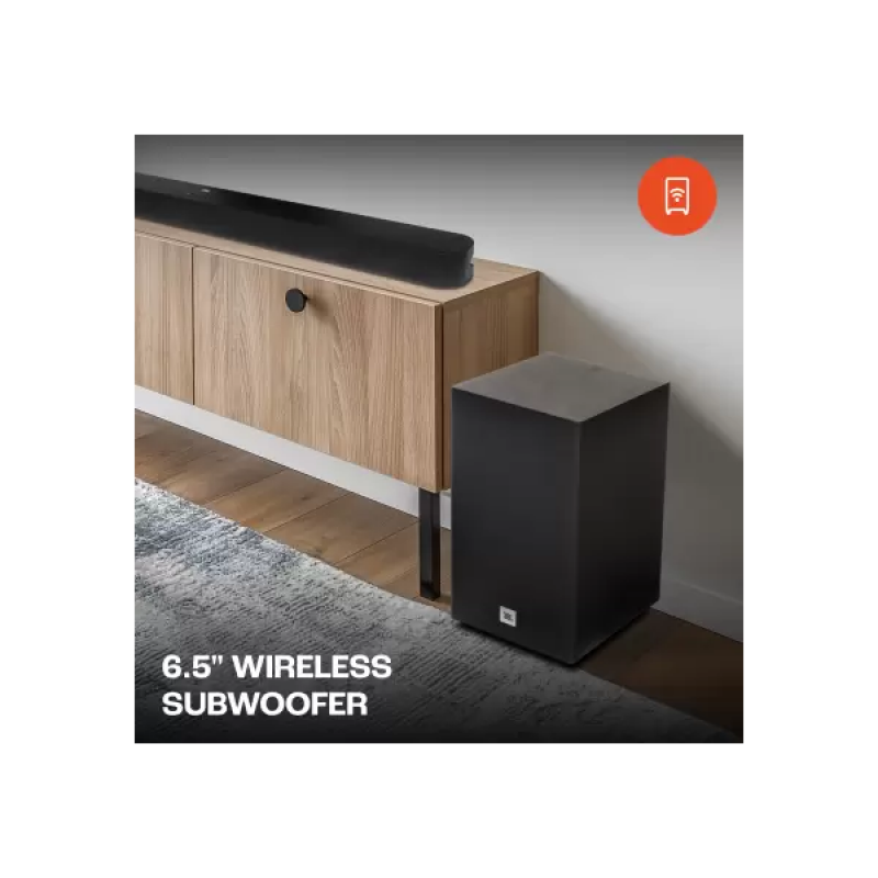 JBL Cinema SB180 Bluetooth Soundbar | 220 W | Wireless Subwoofer | Extra Deep Bass with Remote | Black | JBLSB180BLKIN JBL Cinema SB180 Bluetooth Soundbar | 220 W | Wireless Subwoofer | Extra Deep Bass with Remote | Black | JBLSB180BLKIN