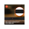 JBL Cinema SB180 Bluetooth Soundbar | 220 W | Wireless Subwoofer | Extra Deep Bass with Remote | Black | JBLSB180BLKIN