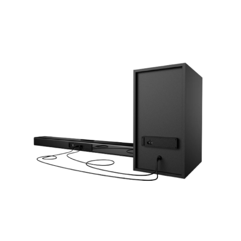 Salpido Dolby Audio Soundbar with wired Subwoofer | 180W | Black | SAL SB-13 Salpido Dolby Audio Soundbar with wired Subwoofer | 180W | Black | SAL SB-13