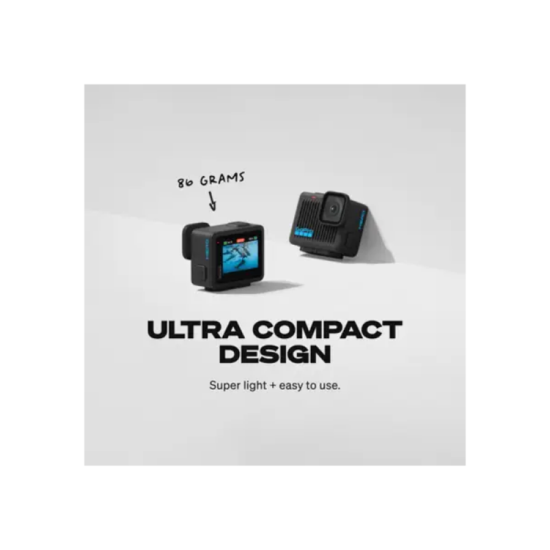 GoPro HERO Action Camera | Compact Waterproof with 4K Ultra HD Video | Black | AMFR1 GoPro HERO Action Camera | Compact Waterproof with 4K Ultra HD Video | Black | AMFR1