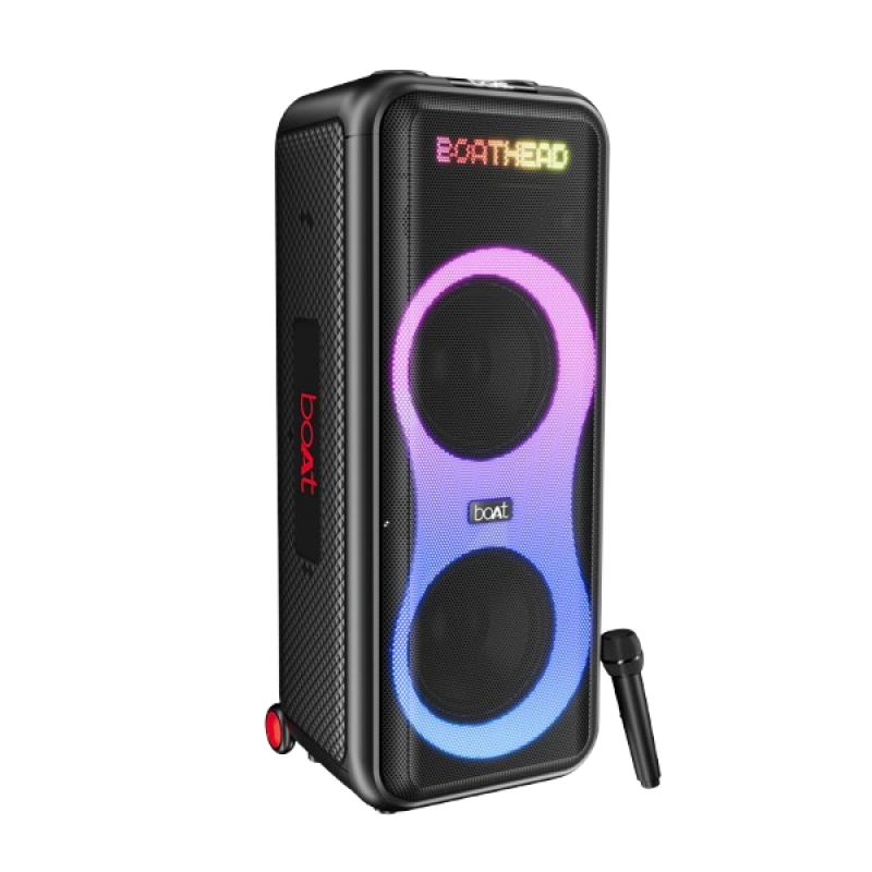 boAt PartyPal 600 Bluetooth Party Speaker | 220W | Premium Black