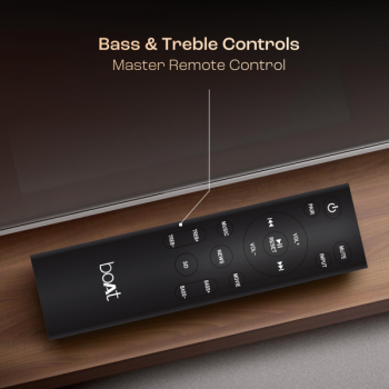 boAt Aavante Bar A3070 Dolby Audio Wired Subwoofer  | 300W | Dolby 2.1 Channel | Premium Black