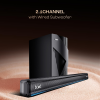 boAt Aavante Bar A3070 Dolby Audio Wired Subwoofer  | 300W | Dolby 2.1 Channel | Premium Black