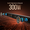 boAt Aavante Bar A3070 Dolby Audio Wired Subwoofer  | 300W | Dolby 2.1 Channel | Premium Black