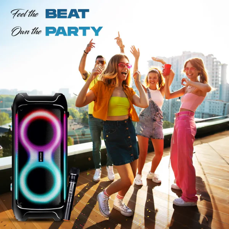 Lapcare Bloom Light Party Speaker | 100W | RGB | LPS-402 Lapcare Bloom Light Party Speaker | 100W | RGB | LPS-402