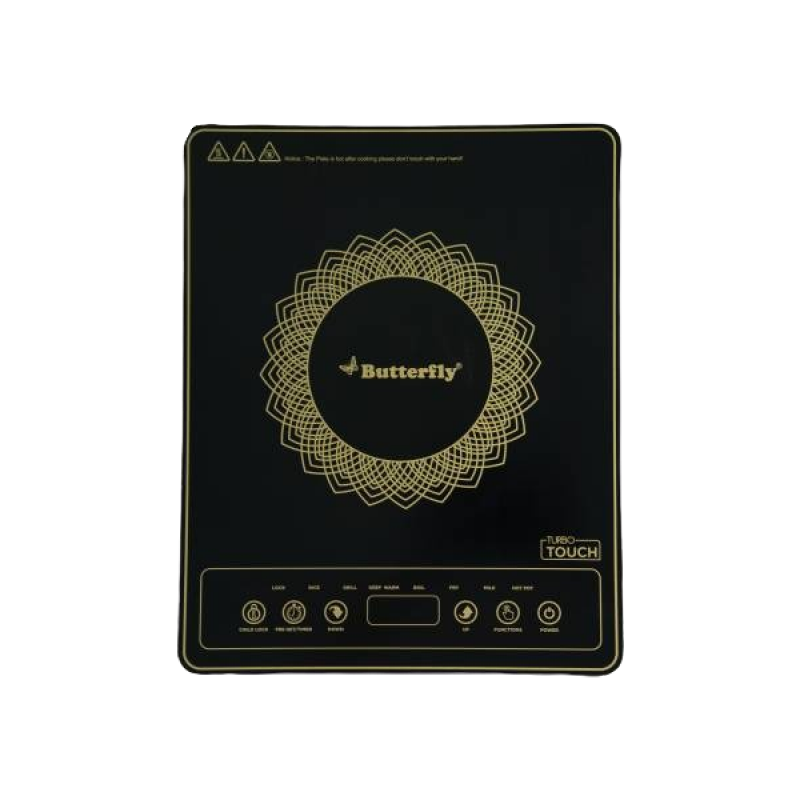 Butterfly Turbo Touch Induction Cooktop | Black
