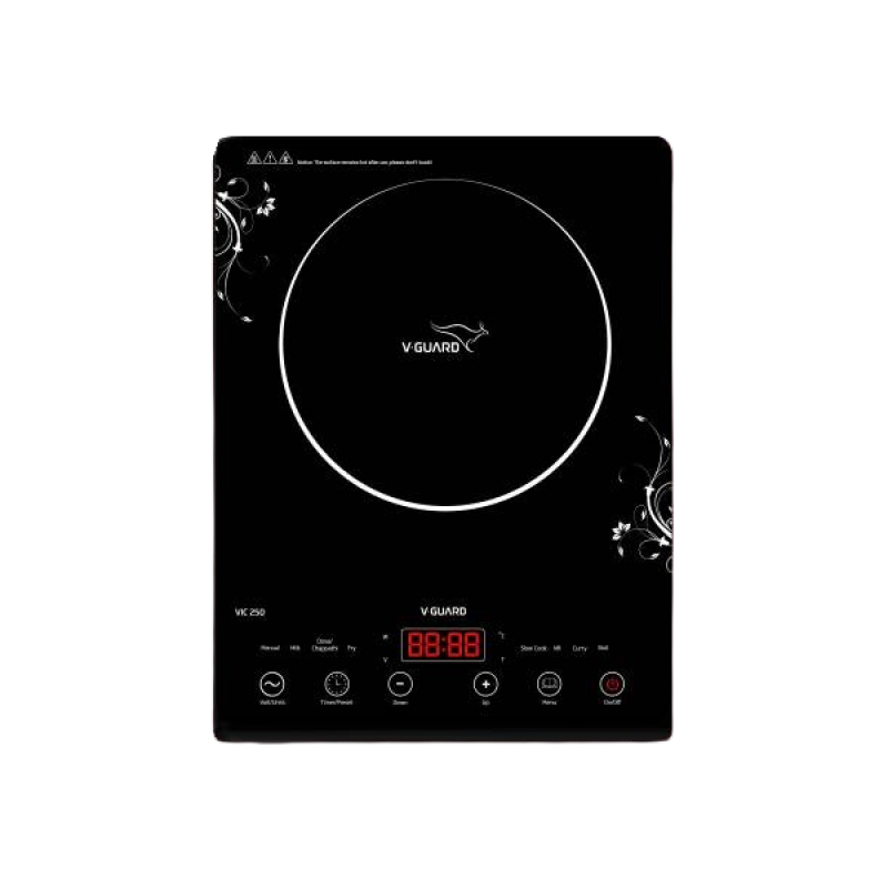 V-Guard VIC 250 Induction Cooktop | Black V-Guard VIC 250 Induction Cooktop | Black