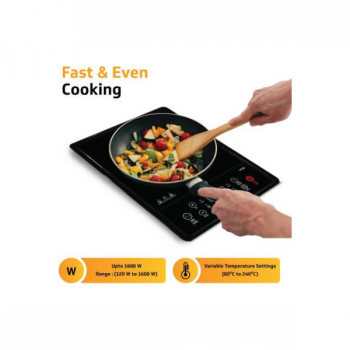 V-Guard VIC 06 Induction Cooktop | Black V-Guard VIC 06 Induction Cooktop | Black