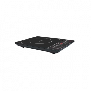 V-Guard VIC 25 Induction Cooktop | 2000 W | Electric Induction Stove with Preset Indian Menu | Temperature Control | Push button | Auto cutoff | Polished Glass
