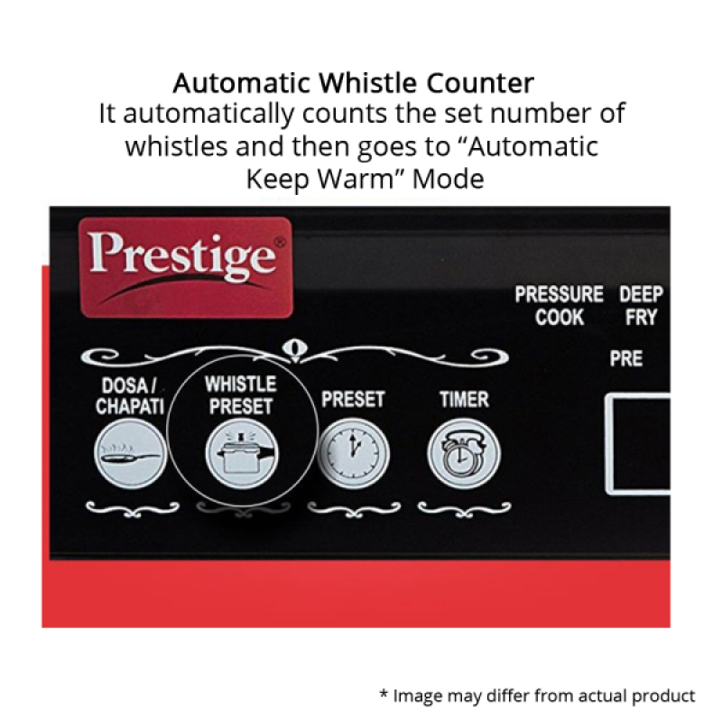 Prestige PIC 3.1 V3 Indian Menu Options Induction Cooktop | 2000 W Prestige PIC 3.1 V3 Indian Menu Options Induction Cooktop | 2000 W