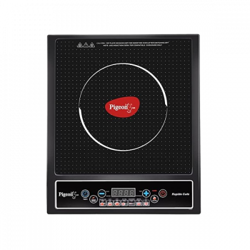 Pigeon by Stovekraft Copper Coil Rapido Cute Induction Cooktop | Black