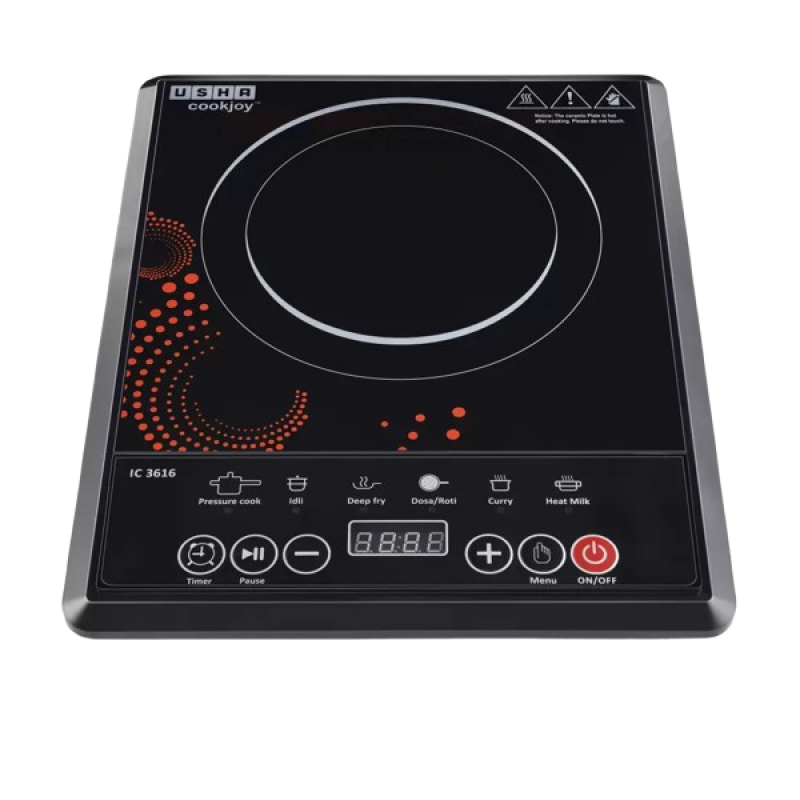 USHA IC 3616 Induction Cooktop | Multicolor USHA IC 3616 Induction Cooktop | Multicolor