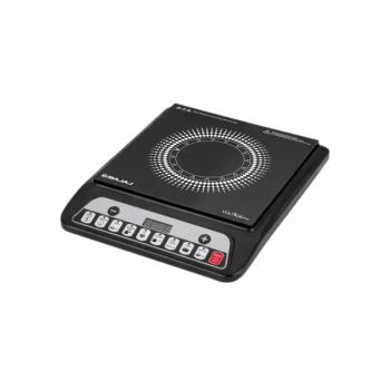 BAJAJ ICX 140TS Induction Cooktop | 1400W | Push Button | Black BAJAJ ICX 140TS Induction Cooktop | 1400W | Push Button | Black