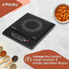 Bajaj Splendid 120TS Induction Cooktop With Tact Switch Stove | 1200 Watts | Digital Led Display | Black & White Bajaj Splendid 120TS Induction Cooktop With Tact Switch Stove | 1200 Watts | Digital Led Display | Black & White